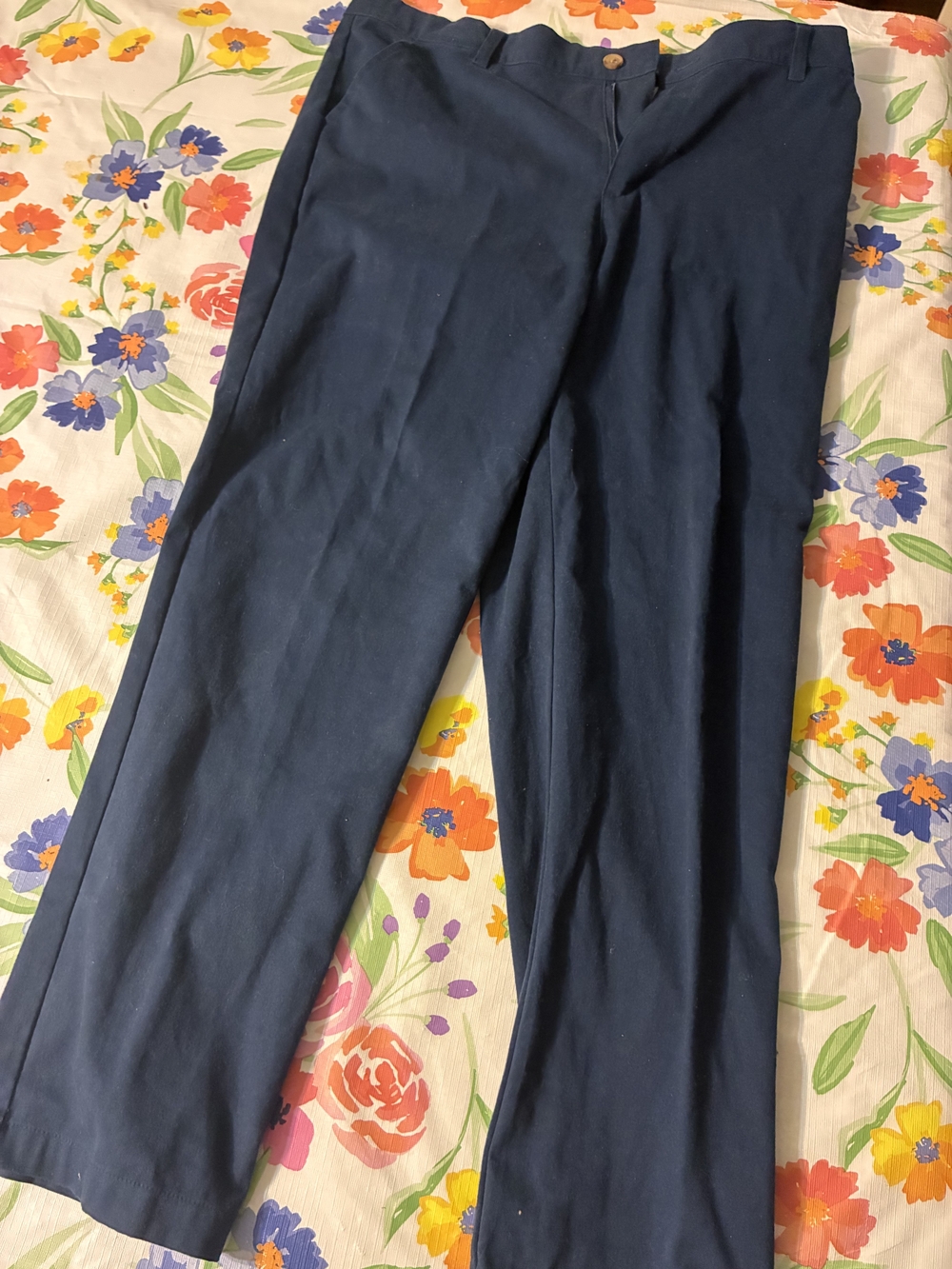 wonder nation Navy Straight-Leg Chinos